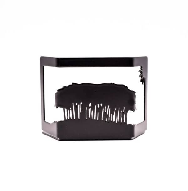 - a , metal Sculpture by Polygon Bear, measuring 5 x 7 cm (H x W) £14
